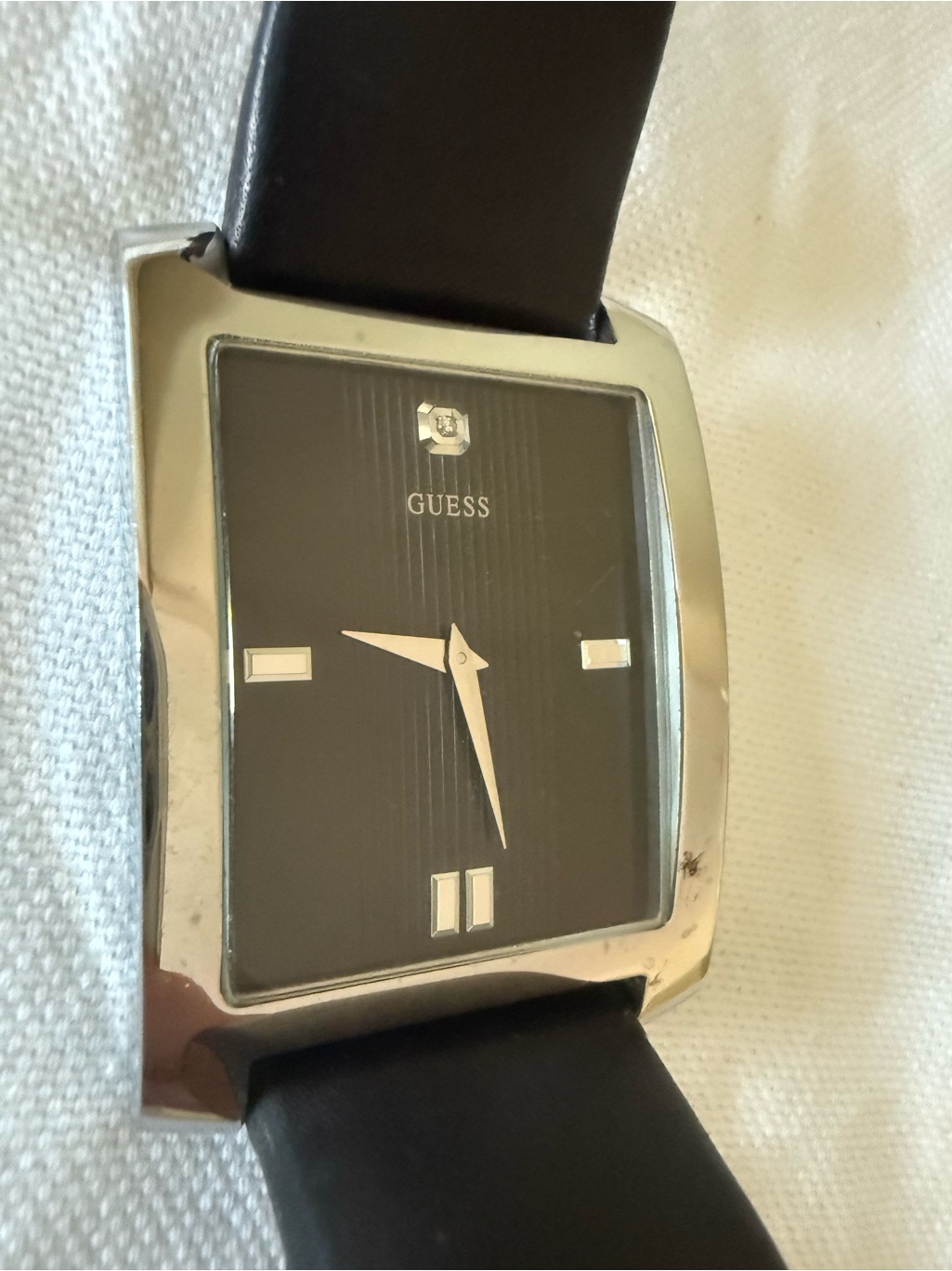 Black Leather Strap Watch Black Leather Strap Watch
